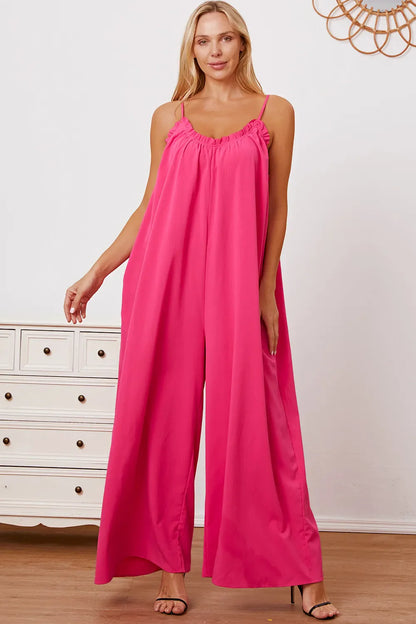 Double Take: Ruffle Cami Jumpsuit
