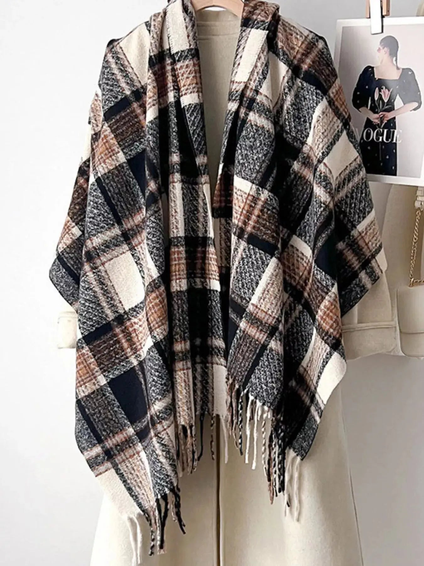 Warm Plaid Winter Scarf Simply Love