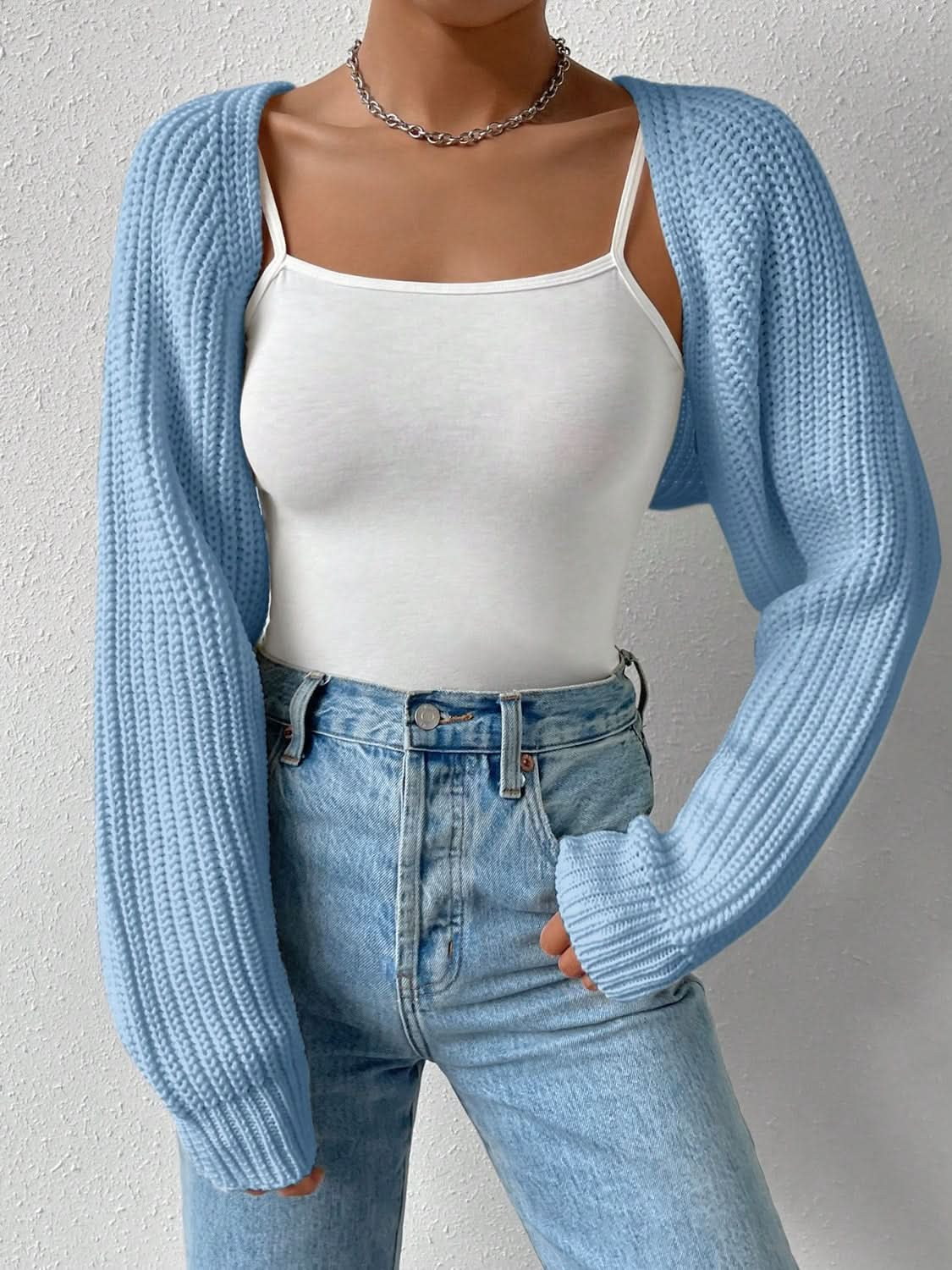 Chic Honey Open Front Cardigan