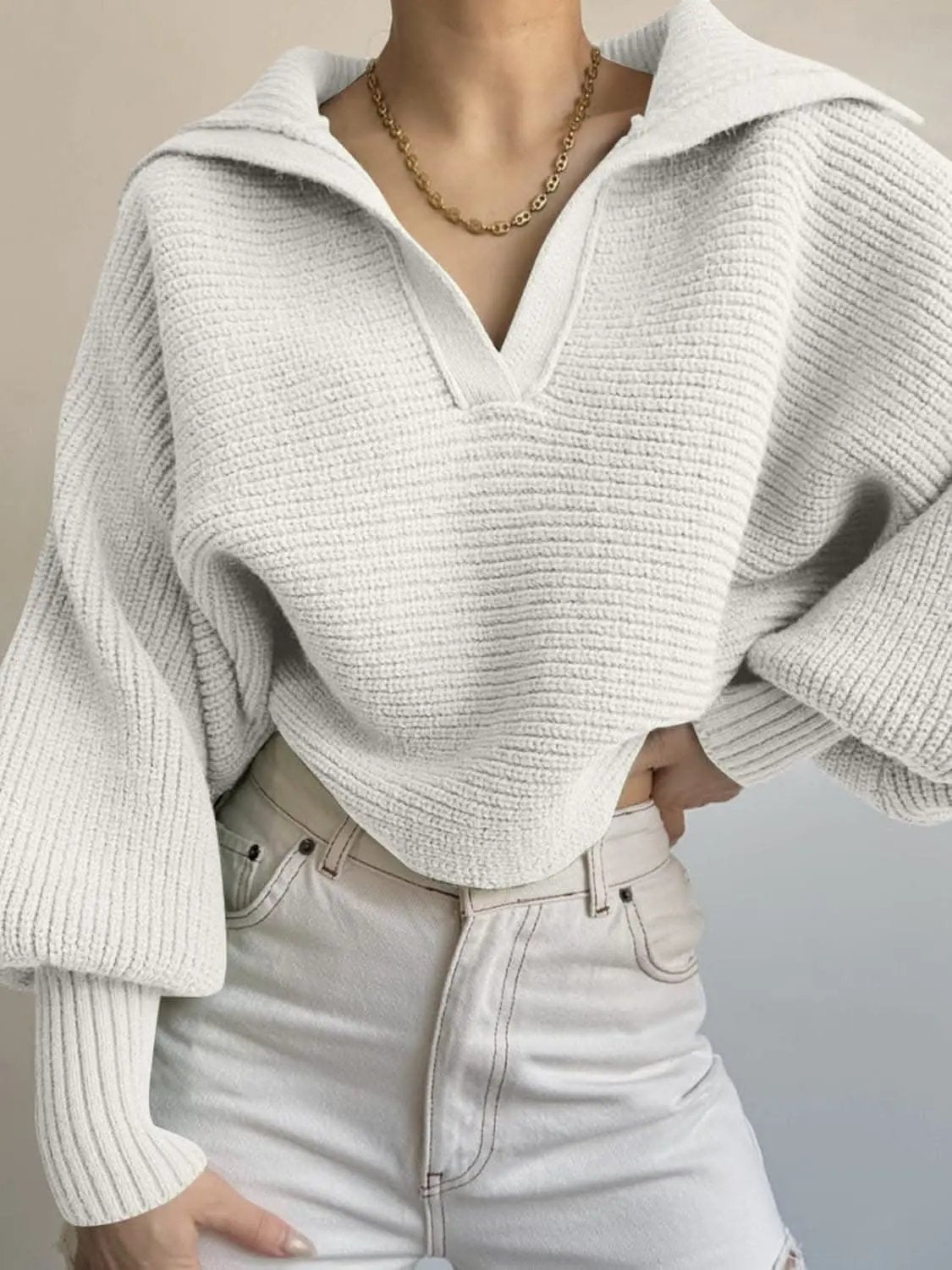 Johnny's cozy long sleeve sweater - Love Salve 