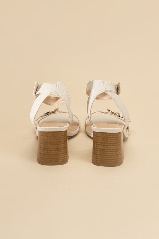 TREATY-S Buckle Sandal Heel.