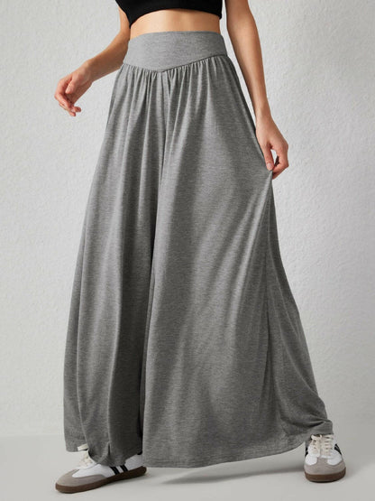 High Waist Wide Leg Pants.