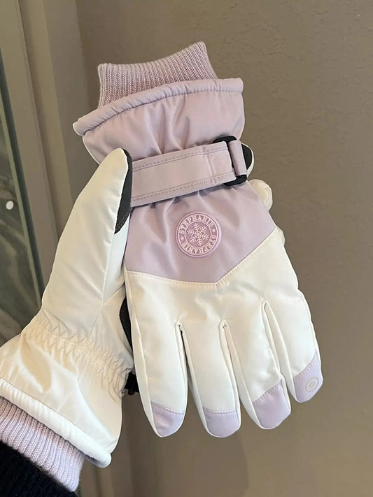 Waterproof Color Block Gloves Simply Love