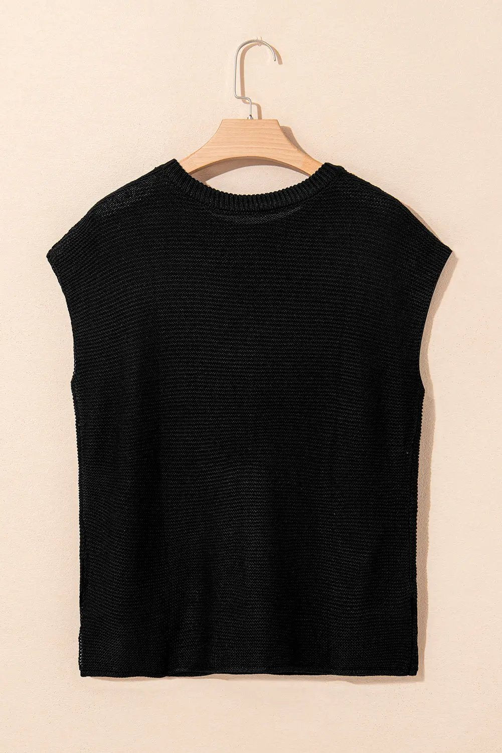 Jemma Sweater Tee With Side Slits - Love Salve 