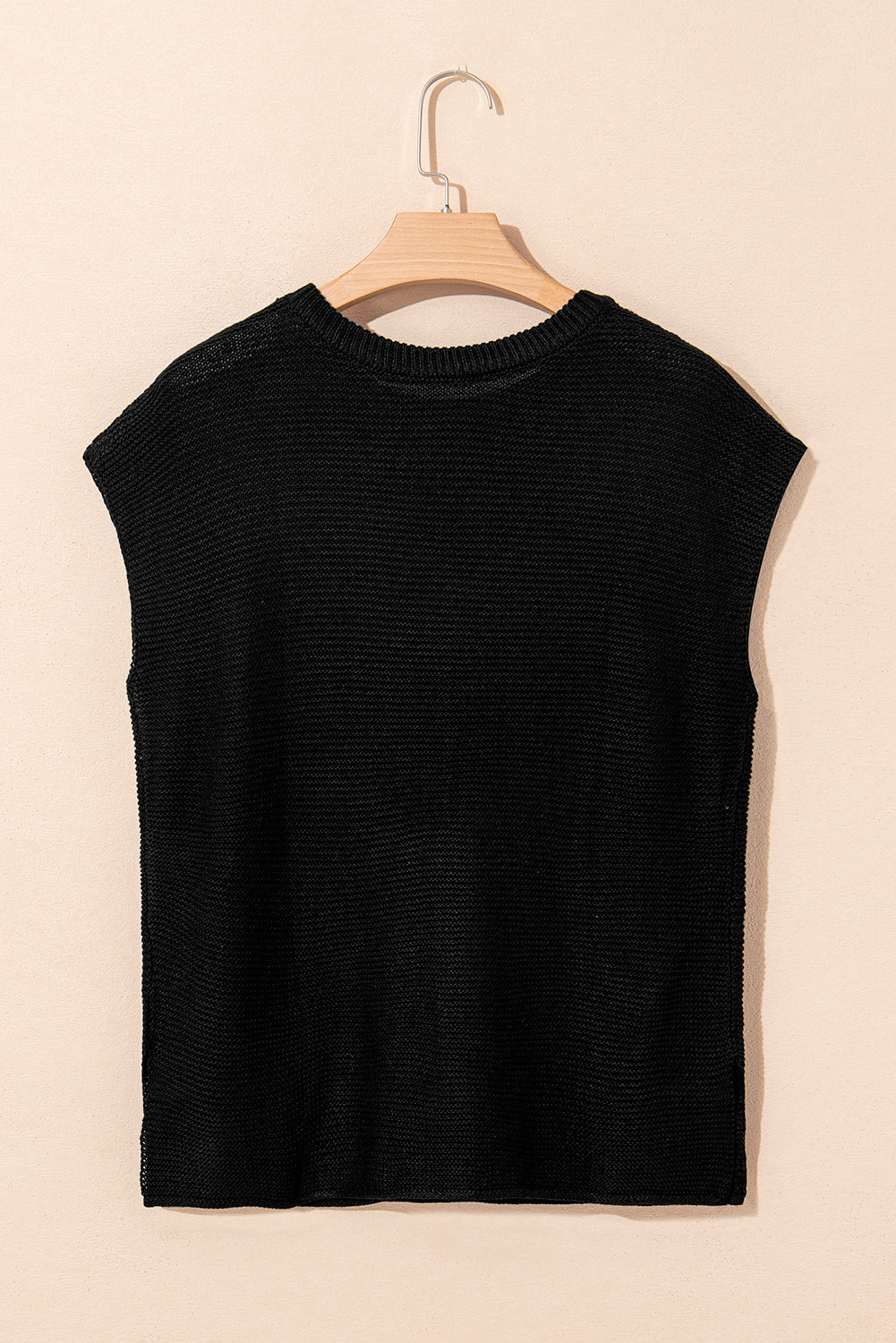 Jemma Sweater Tee With Side Slits - Love Salve 