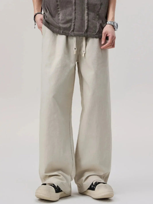 Men's Loose Fit Drawstring Pants Simply Love