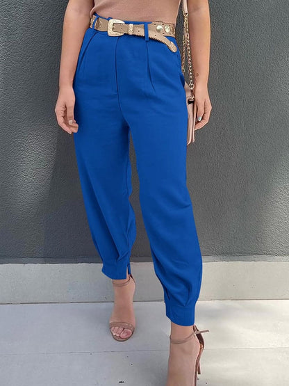 High Waist Cropped Pants.