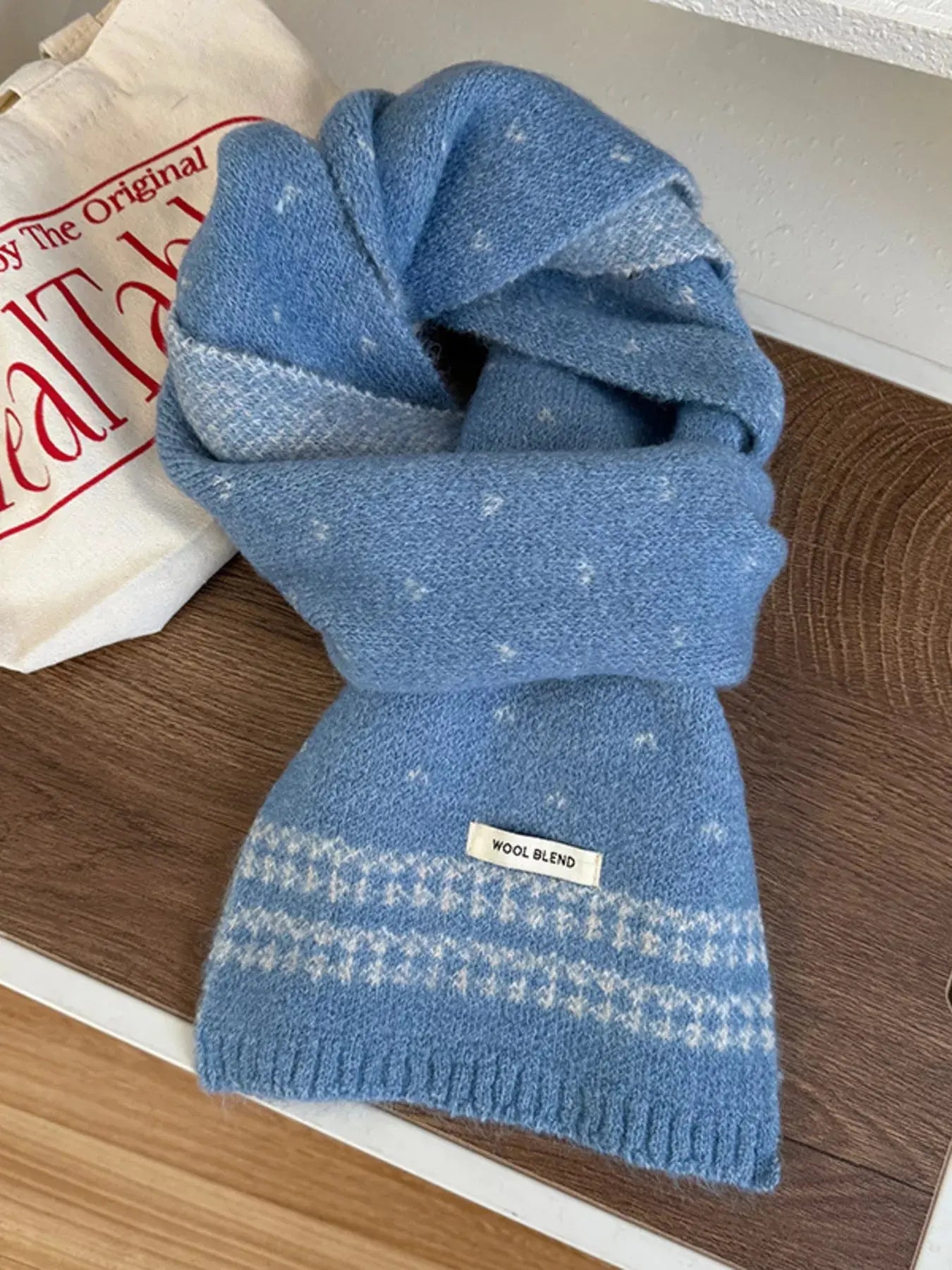 Winter Warm Knitted Scarf Simply Love