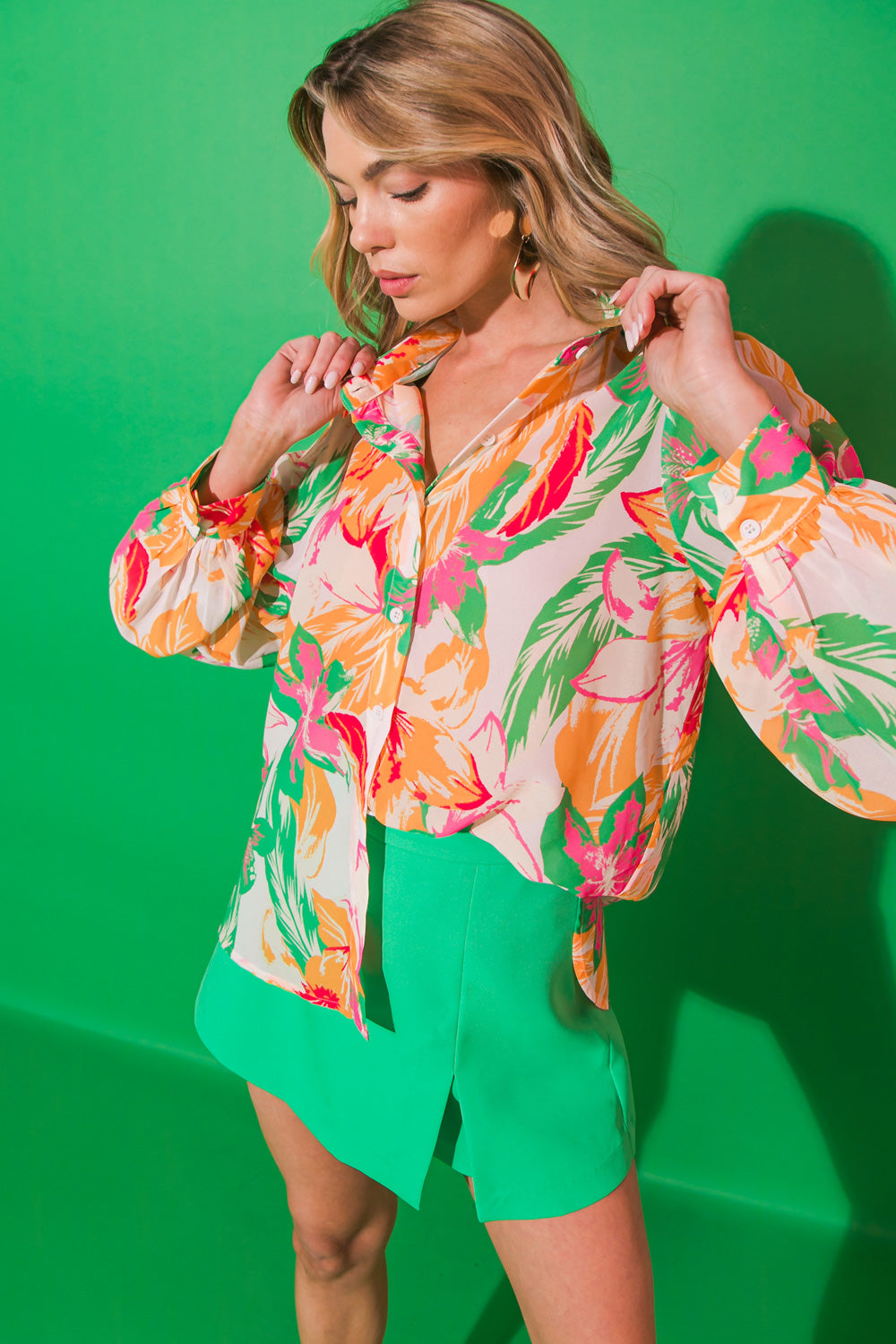 BORN TO SPARKLE WOVEN TOP Flying Tomato