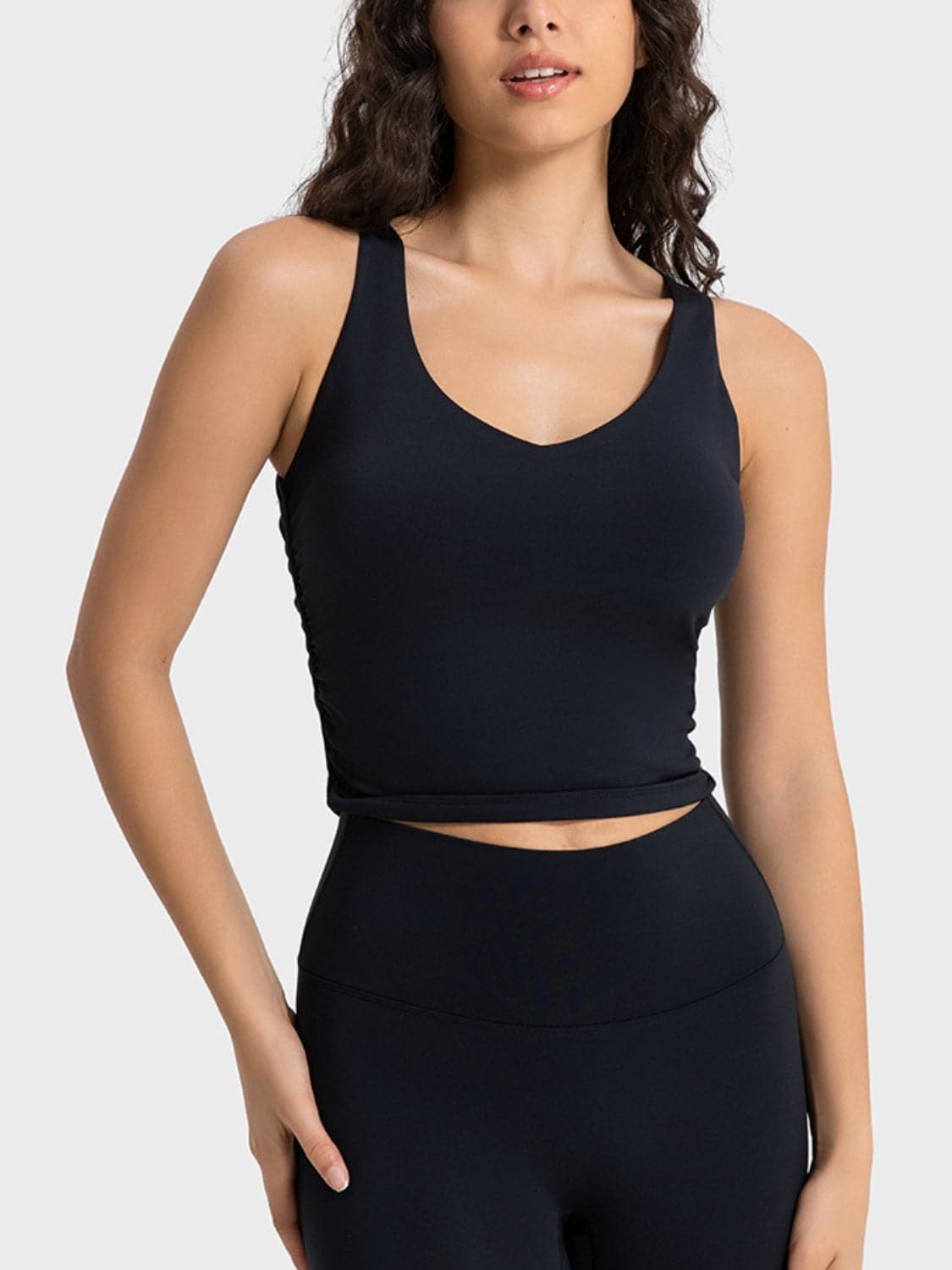 Cropped Sport Tank.