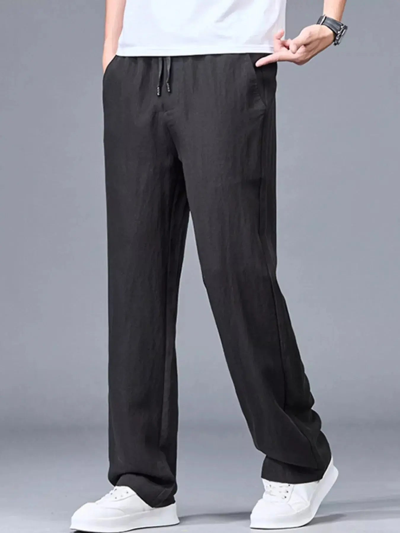 Men's Plus Size Lightweight Casual Pants Simply Love