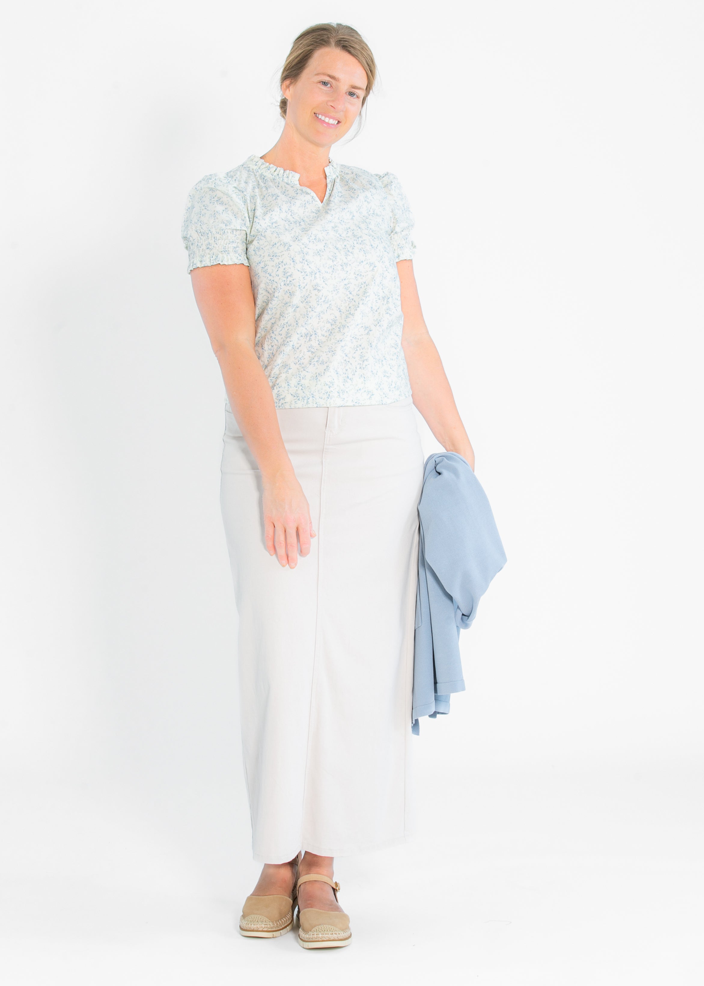 Dempsey Floral Puff Sleeve Top - FINAL SALE Inherit Co.