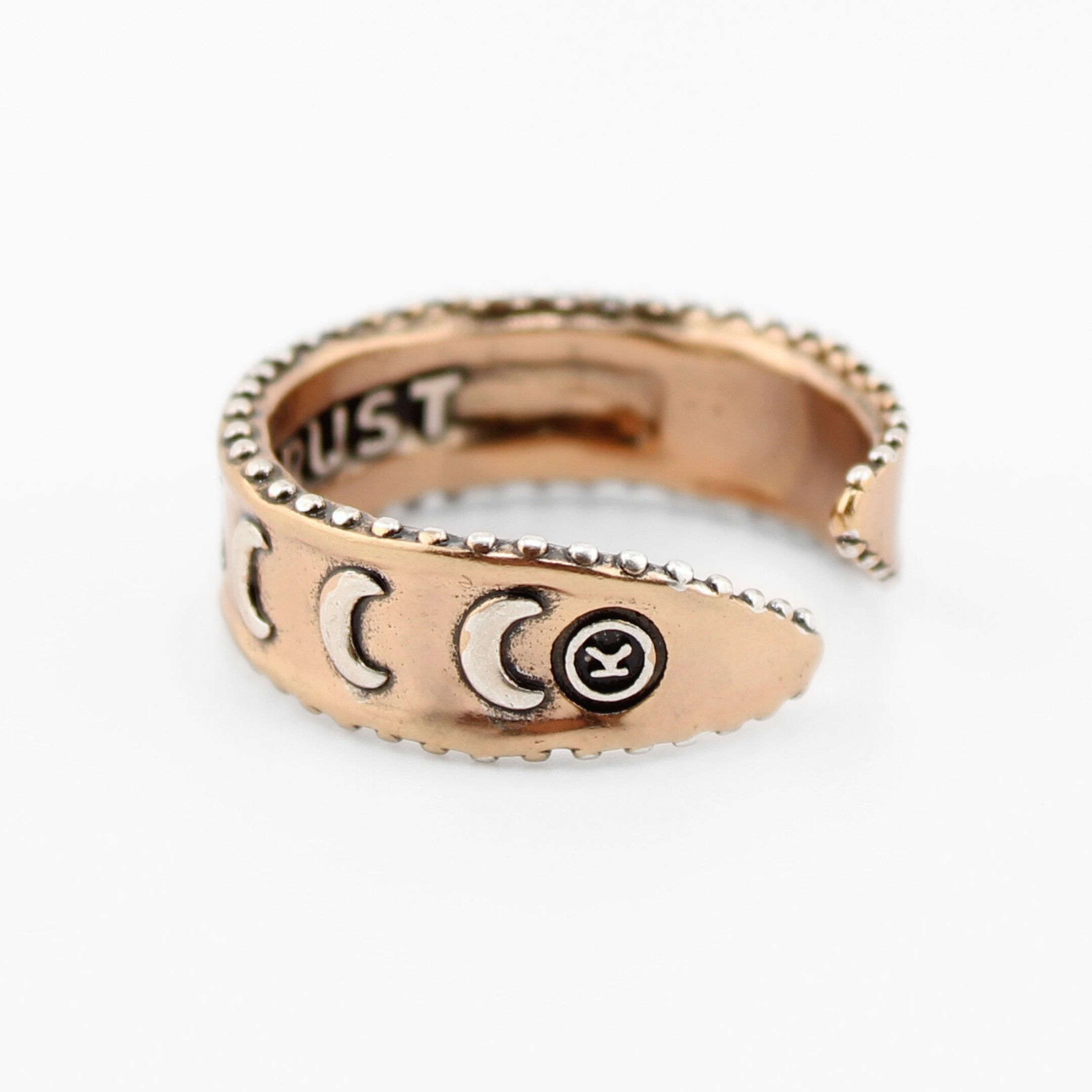Trust Moon Phase Adjustable Ring Katia Designs