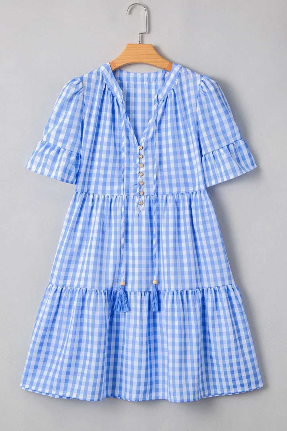 Simply Love: Gingham Mini Dress