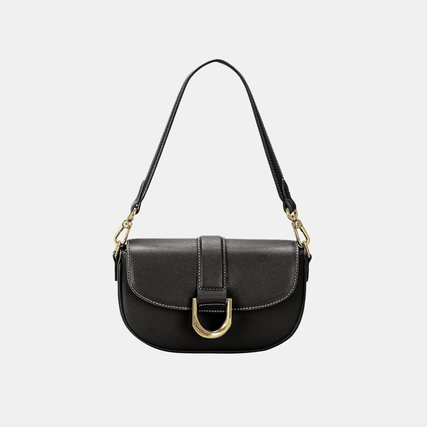 David Jones PU Leather Shoulder Bag.