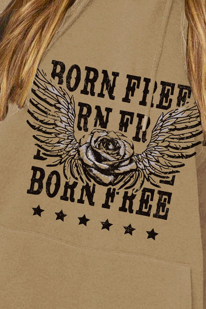 Simply Love Born Free Hoodie