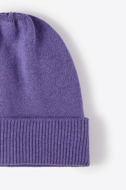 Cuff Knitted Beanie.