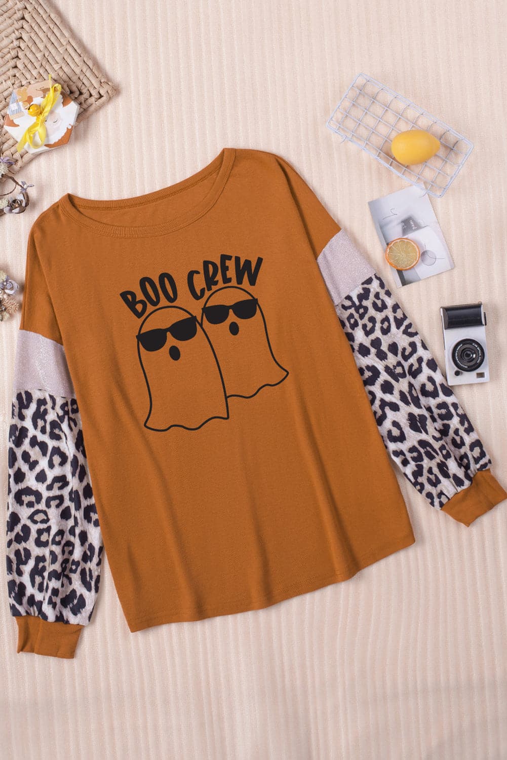 Boo Crew spooky ghost graphic tee