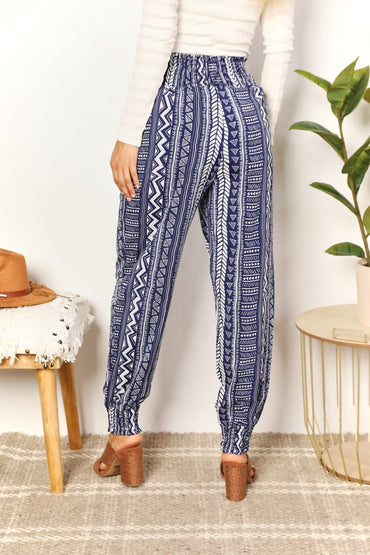 Double Take: Geometric Tassel Pants