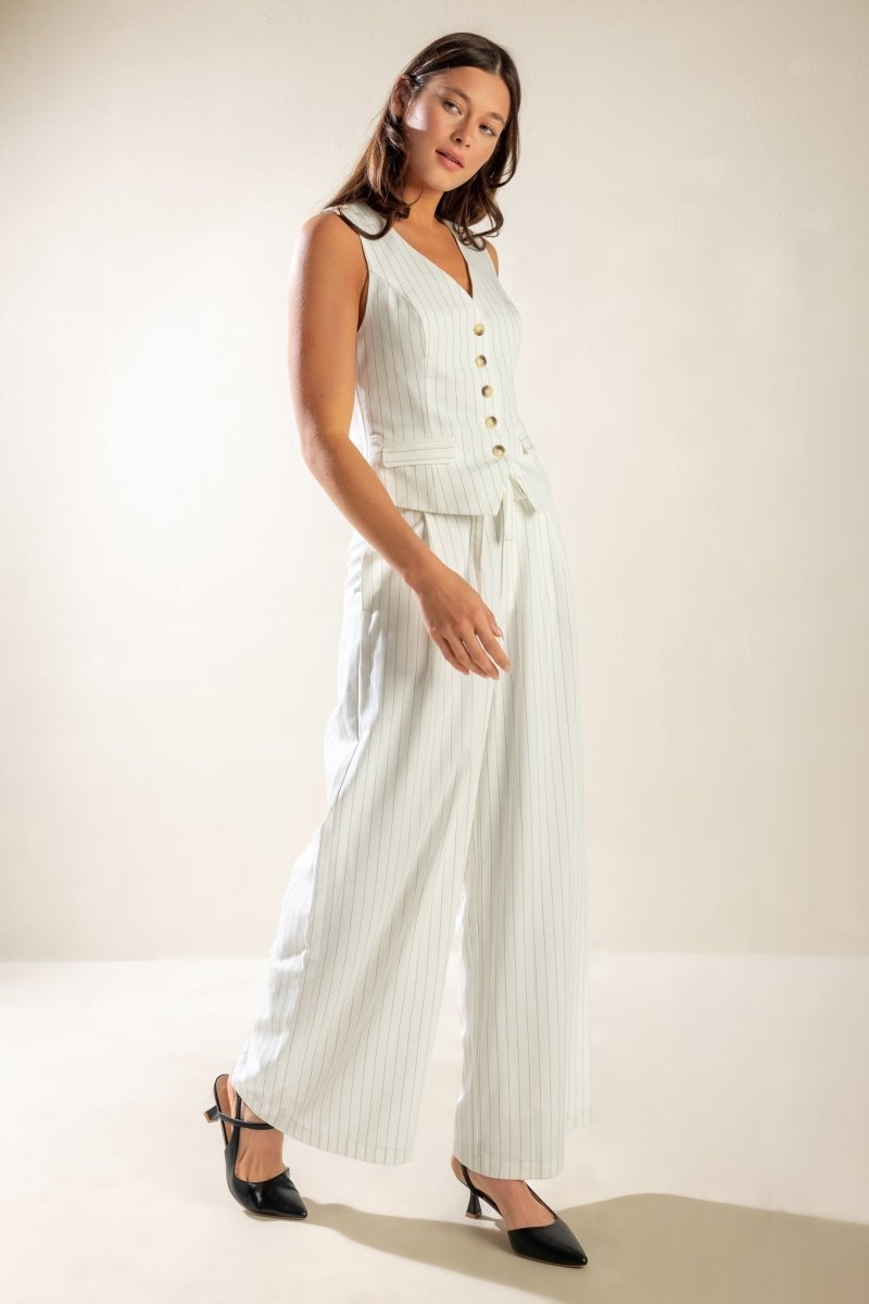 DINNER DATE WOVEN PANTS - Love Salve