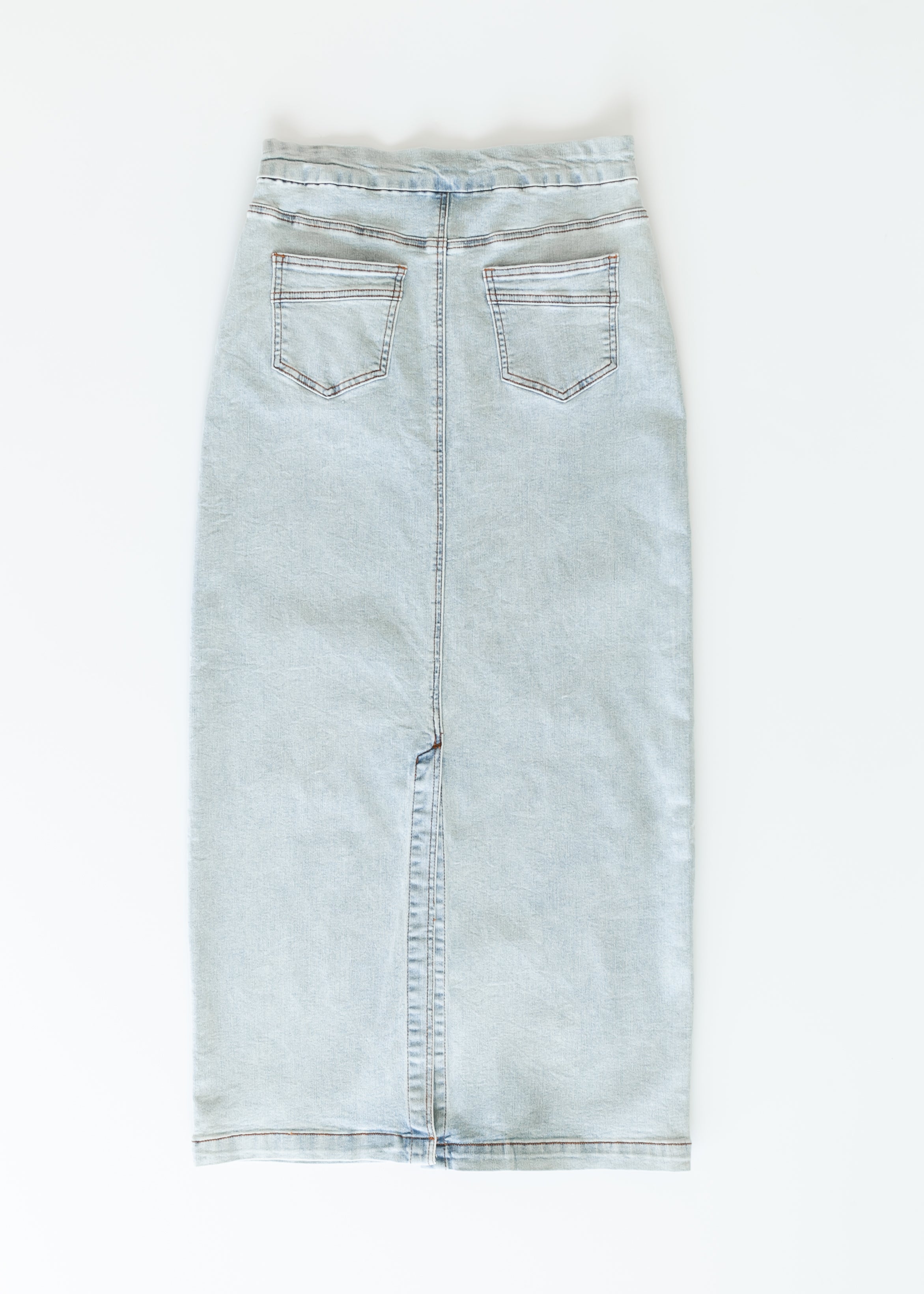 Donna Maxi Denim Skirt Inherit Co.