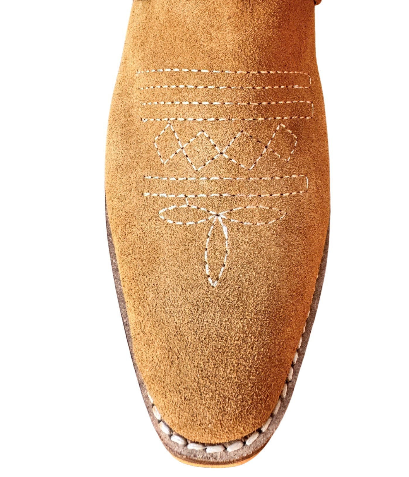 Drancy Western Mule In Tan Leather With Studded Harness Naughty Monkey