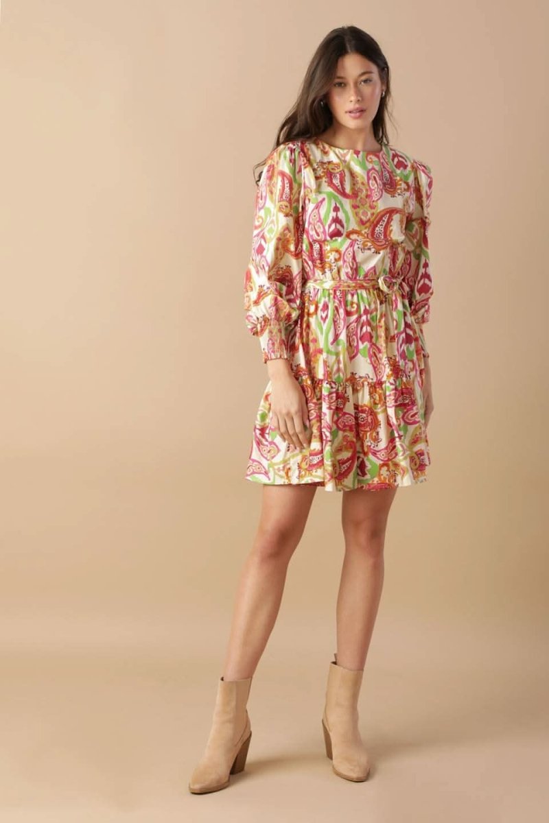 DREAM WEAVER WOVEN MINI DRESS - Love Salve