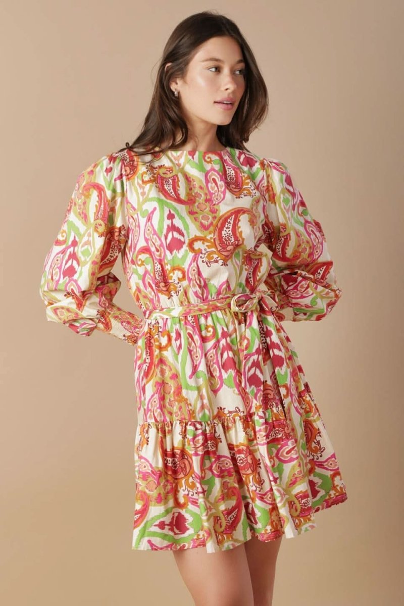 DREAM WEAVER WOVEN MINI DRESS - Love Salve