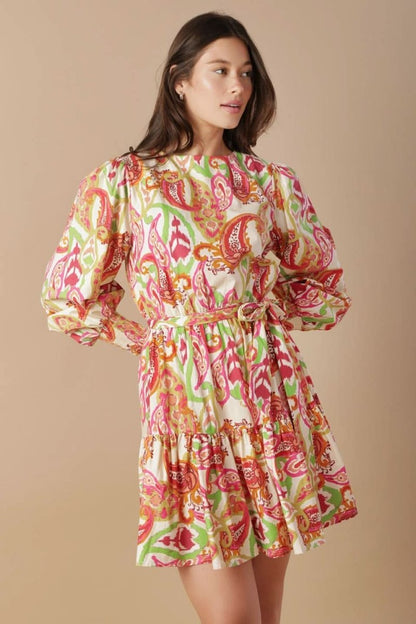 DREAM WEAVER WOVEN MINI DRESS - Love Salve
