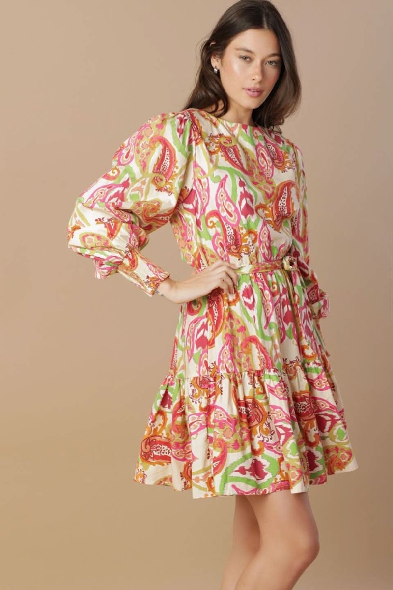 DREAM WEAVER WOVEN MINI DRESS - Love Salve