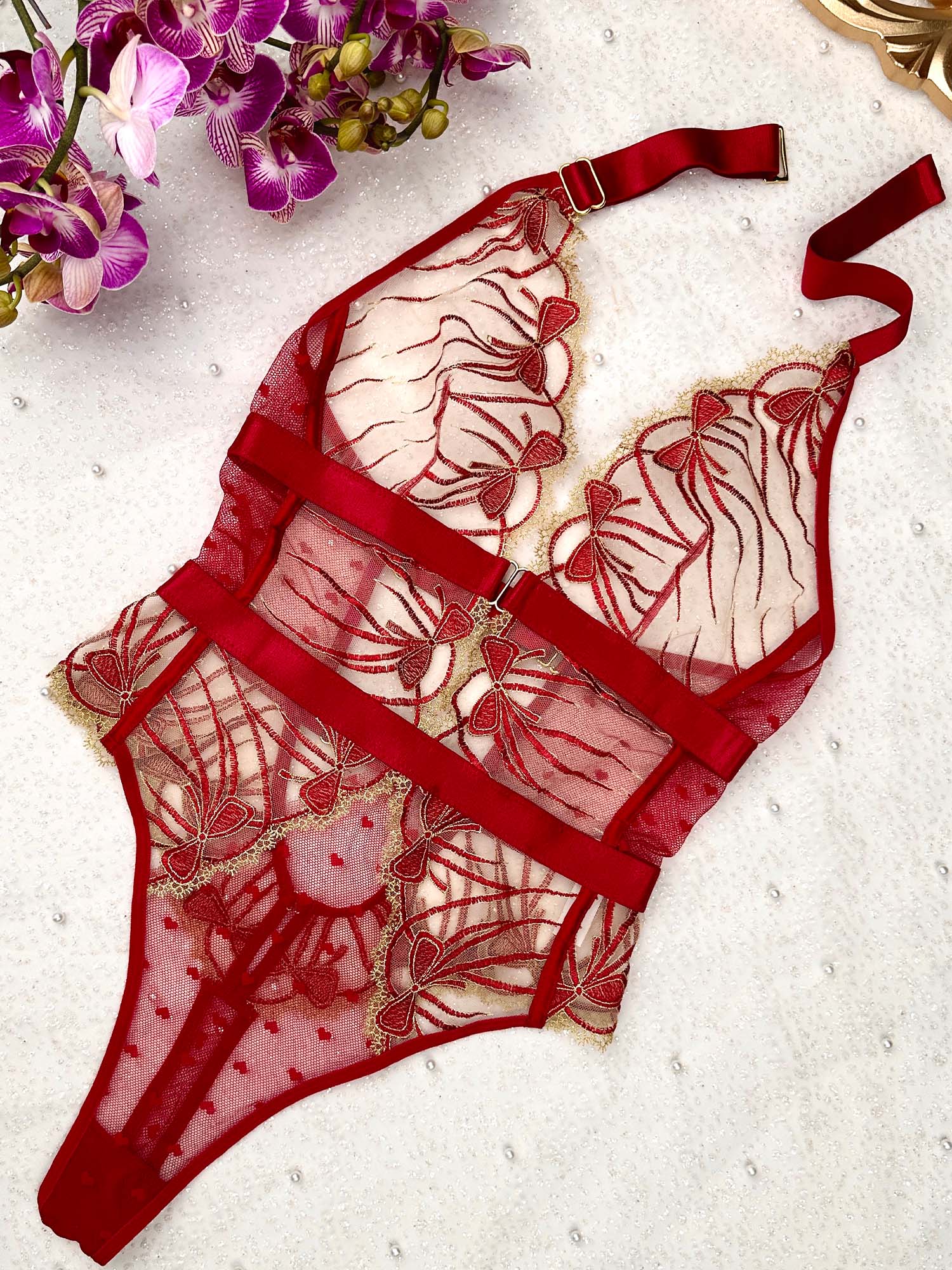 Rosalie Blood Moon Bodysuit Hello.LA.Girl