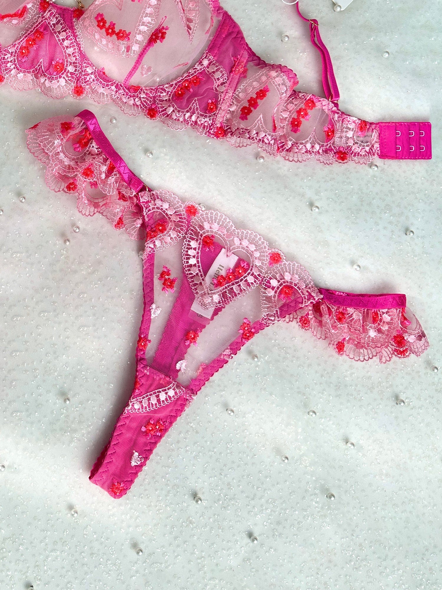 Gabrielle Love Chain Lingerie Set Hello.LA.Girl