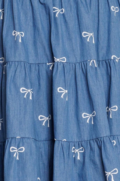 DUSK ENCHANTMENT WOVEN MINI DRESS - Love Salve