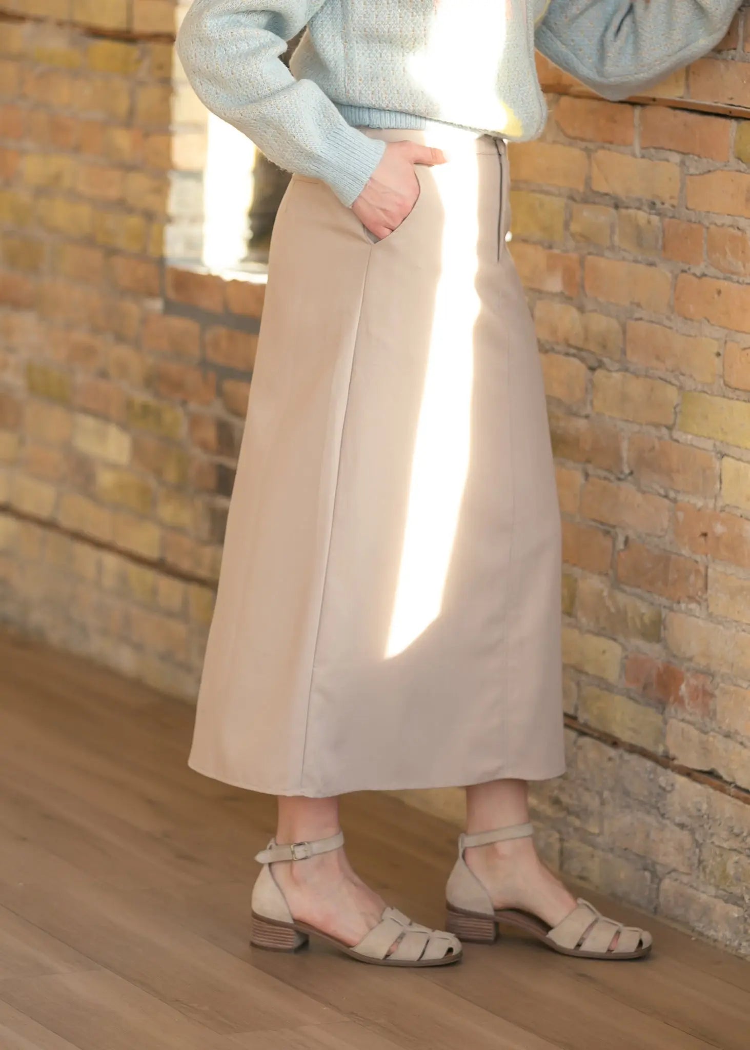 Dylan Midi Trouser Skirt Inherit Co.
