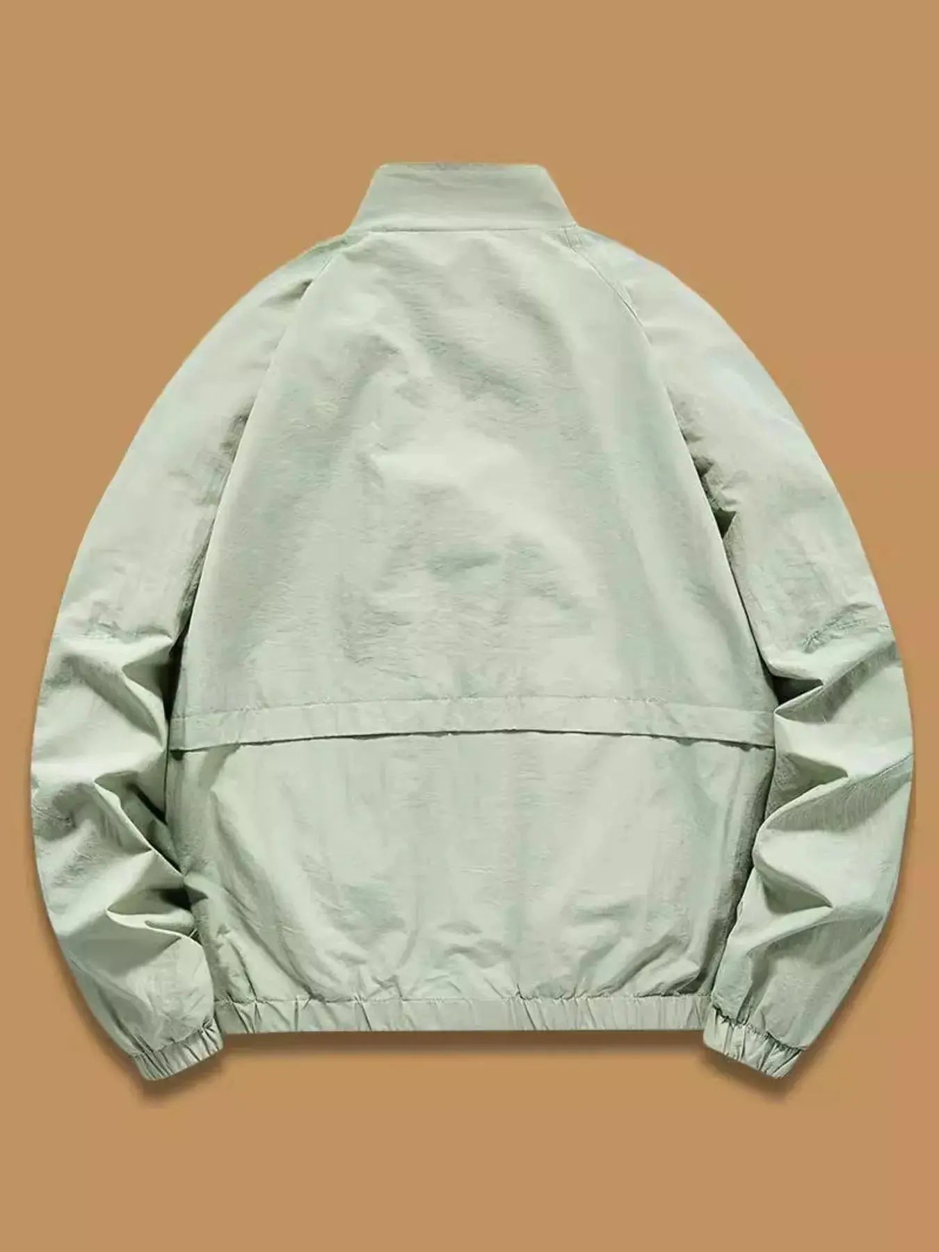 Men's Plus Size Zip Up Long Sleeve Jacket Simply Love