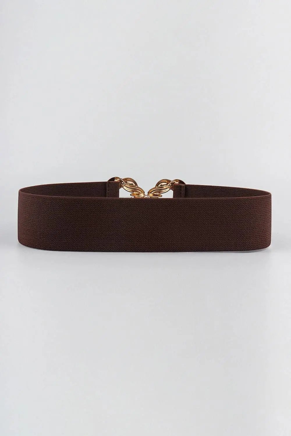 Elastic belt with zinc alloy buckle - Love Salve 