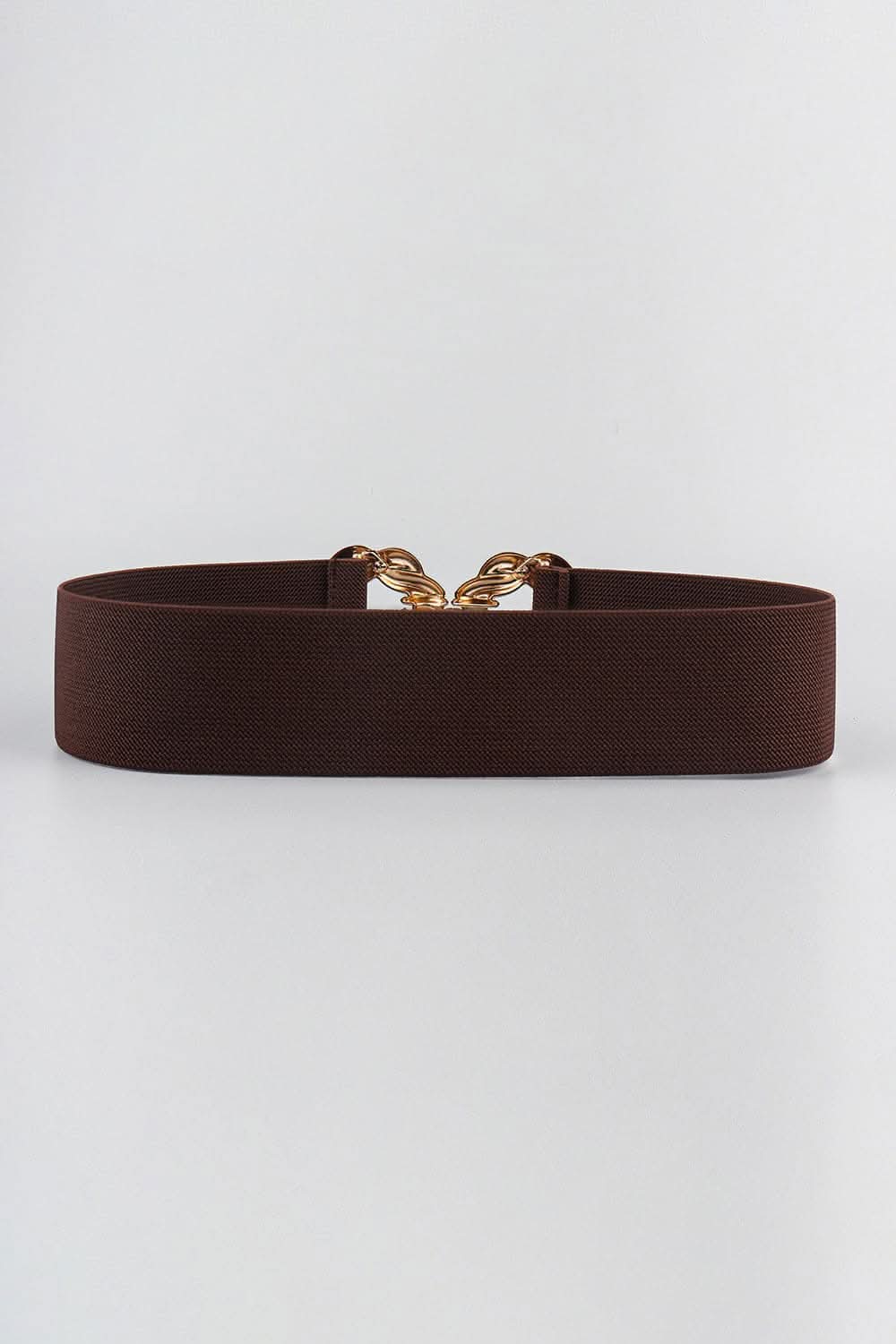 Elastic belt with zinc alloy buckle - Love Salve 