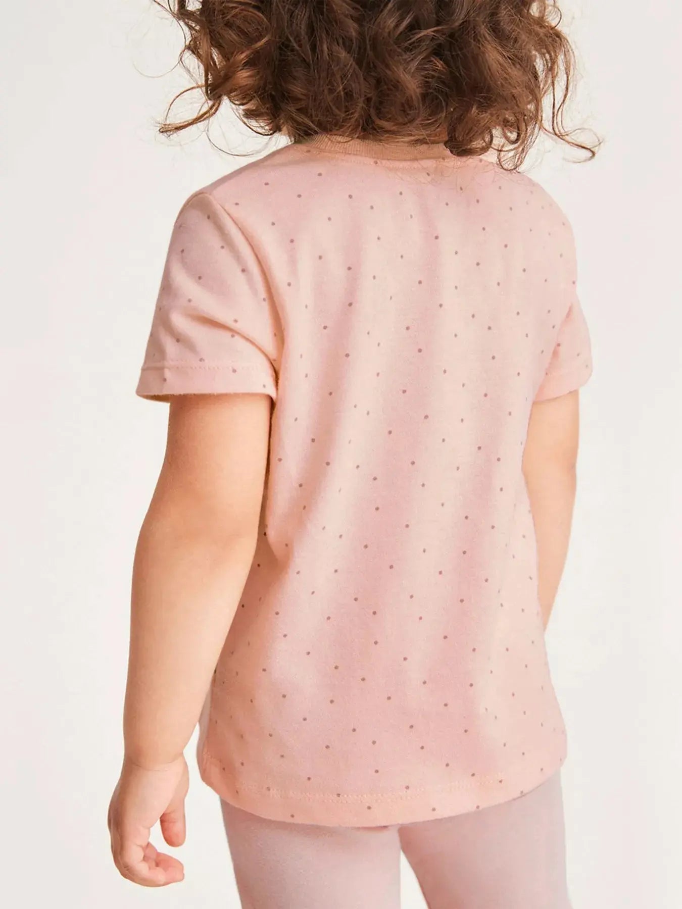 Children's Ballerina Round Neck Top and Pants Set Simply Love