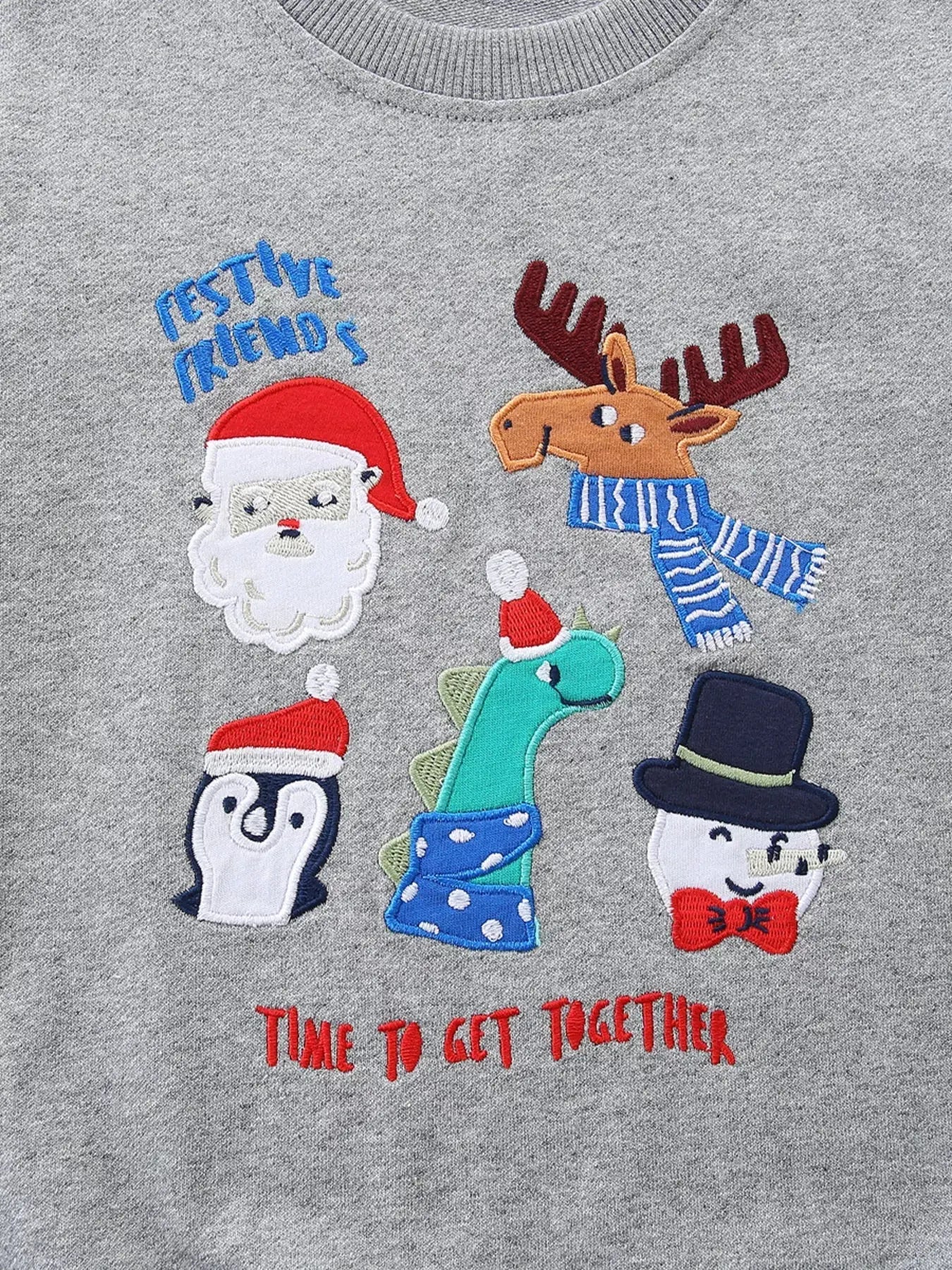 Children's Christmas Crew Neck Sweatshirt Simply Love