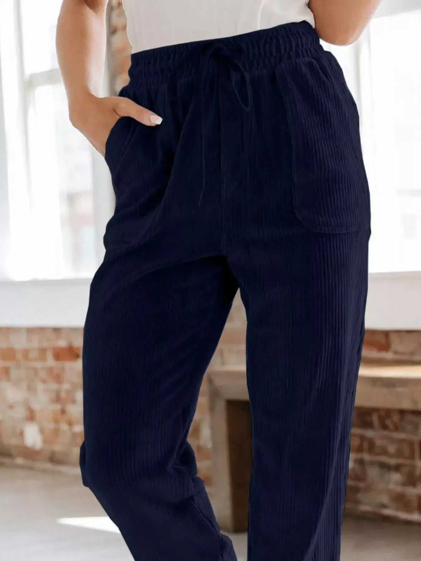 Relaxed Fit Corduroy Pants Simply Love