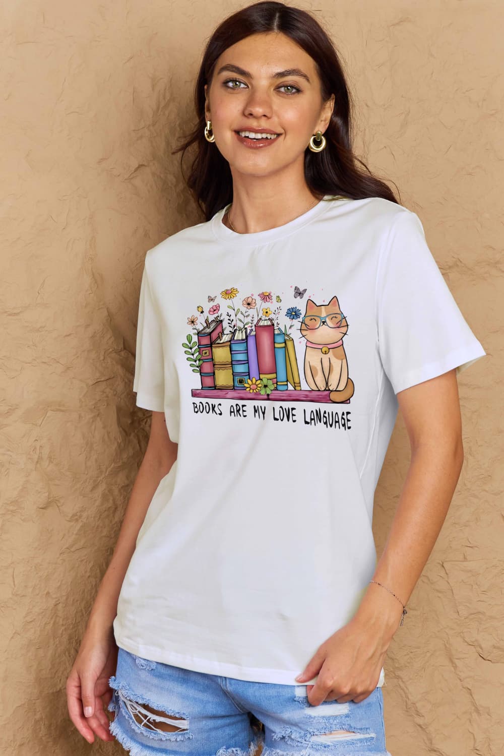 Simply Love: Books Graphic Tee