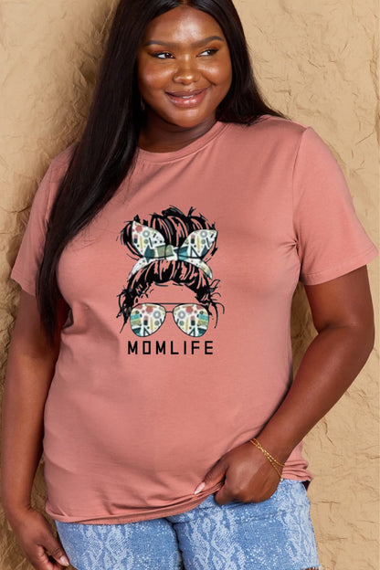 Simply Love: Mom Life Cotton Tee