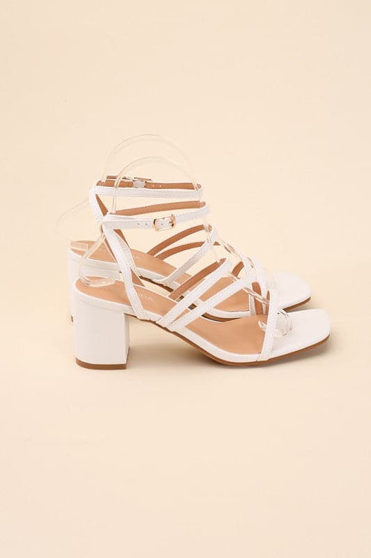 ALI-6 Strappy Low Heel.