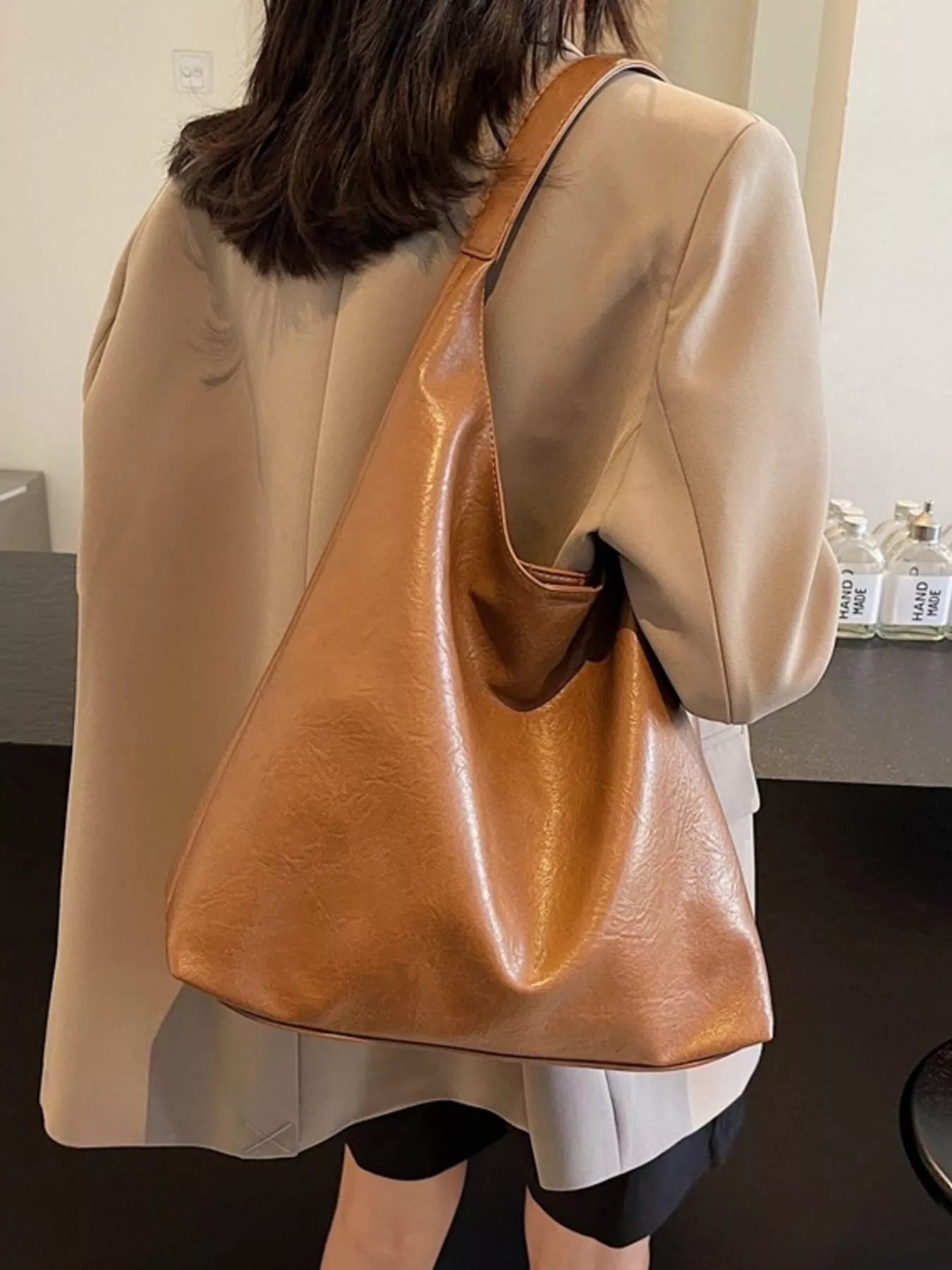 PU Leather Tote Bag Simply Love