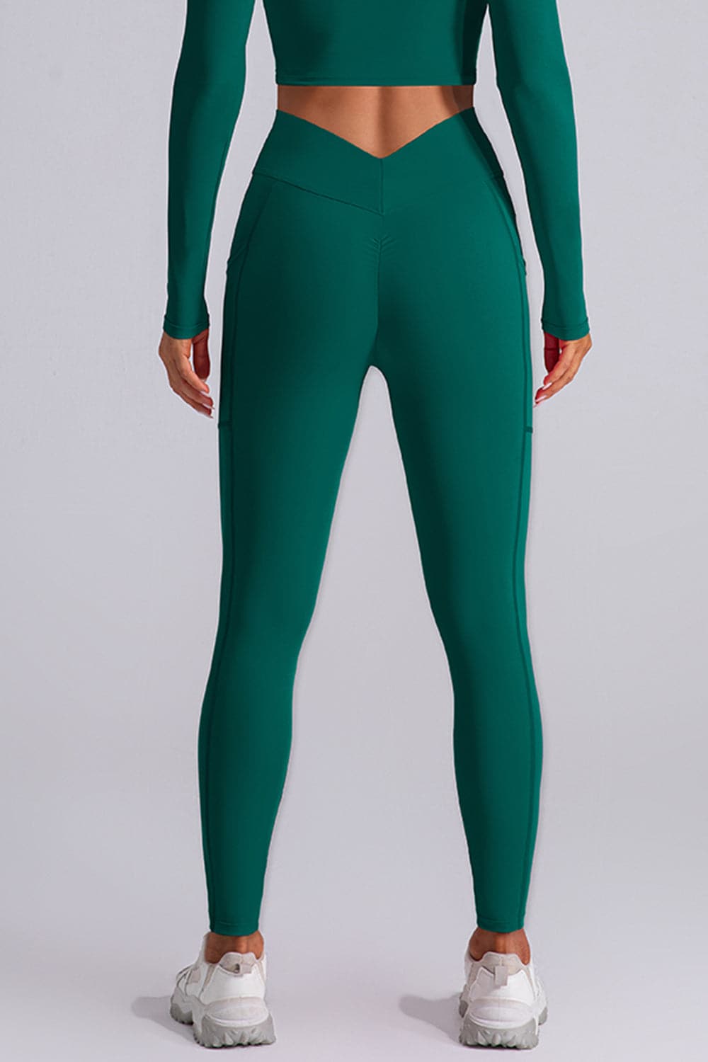 High Waist Active Leggings with Pockets.