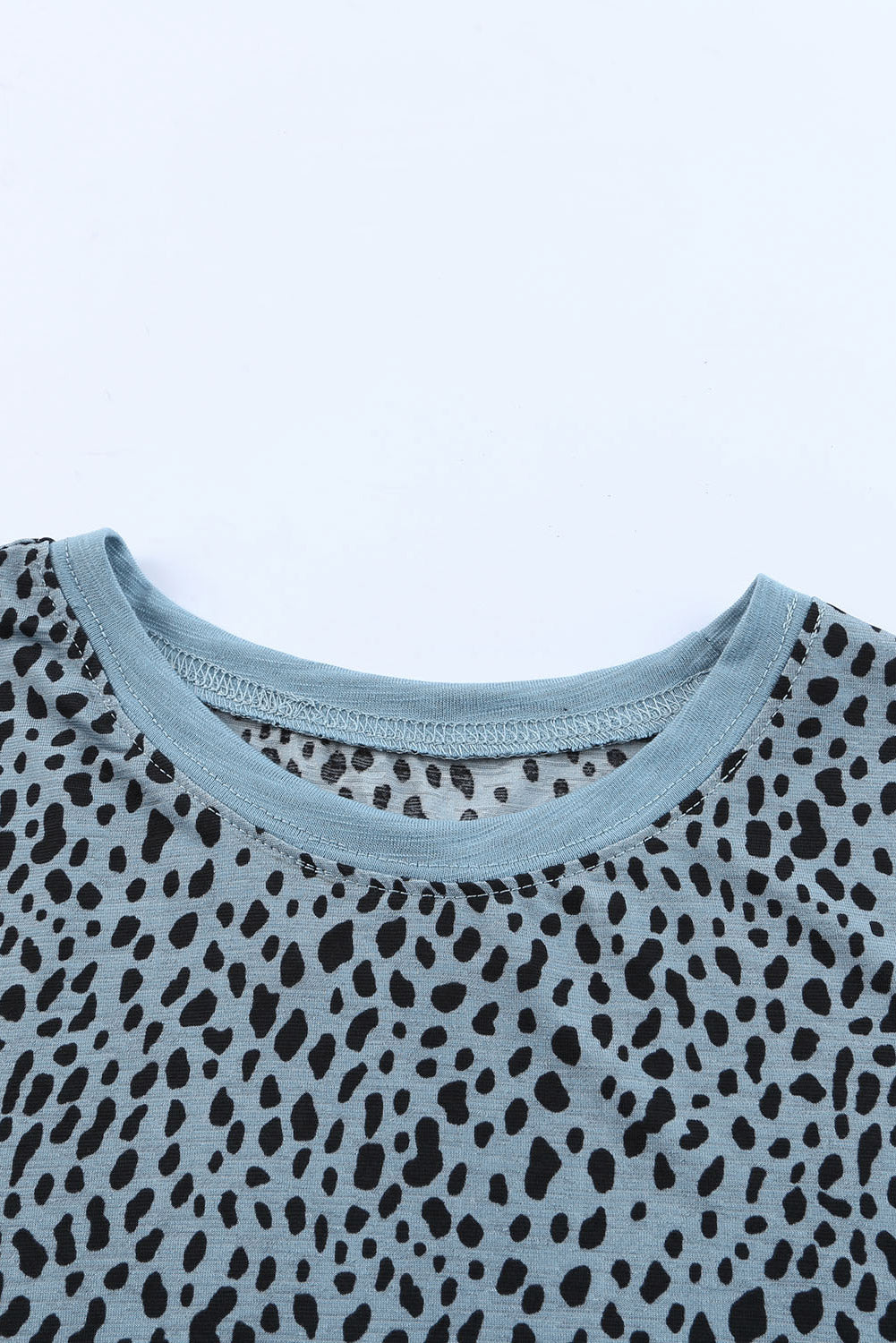 Apricot Cheetah Print Casual Crew Neck T Shirt - Product image 16 T Shirts by Divine Design4U
