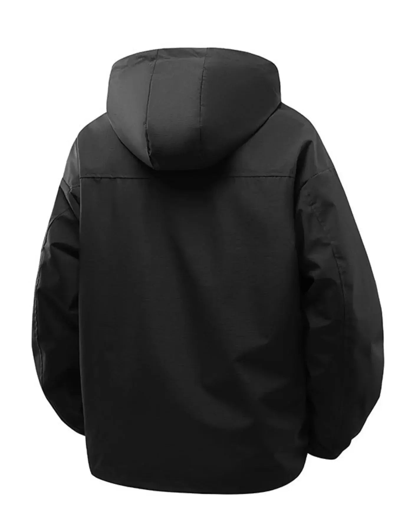 Men's Plus Size Hooded Windproof Casual Jacket Simply Love