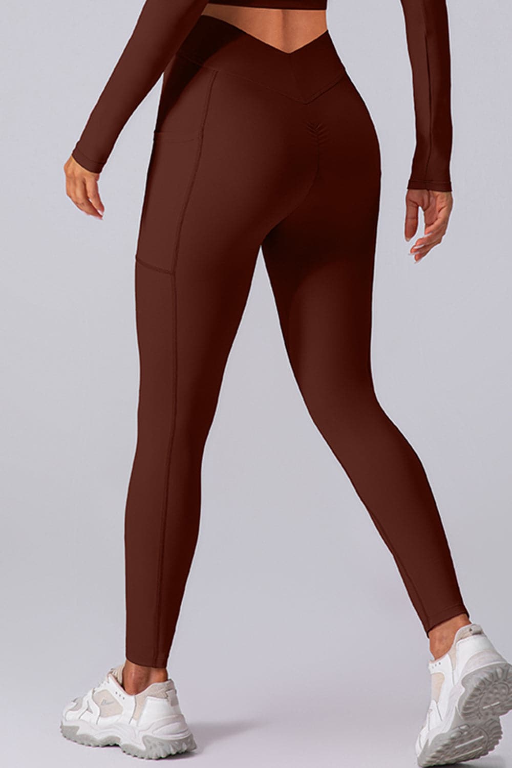 High Waist Active Leggings with Pockets.