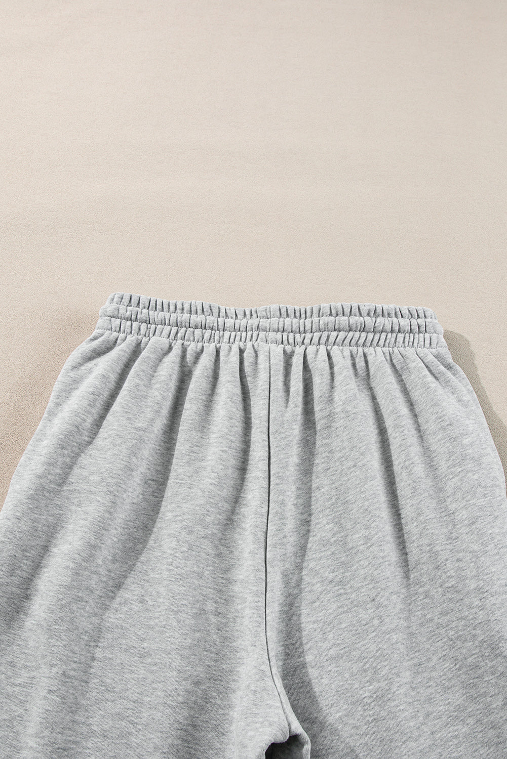 Light grey fleece-lined joggers