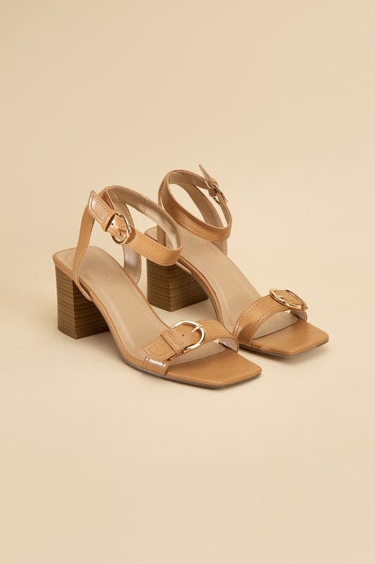 TREATY-S Buckle Sandal Heel.